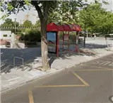 Marquesina junto al Recinto Ferial de Alcorcón